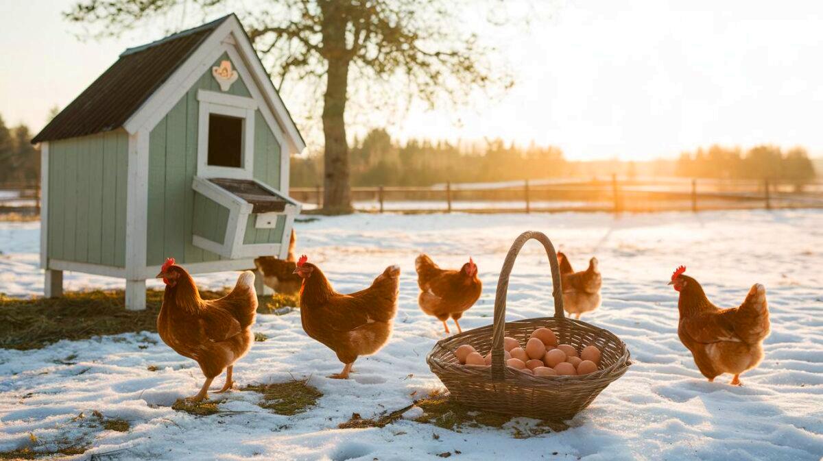 boostez naturellement la production d'œufs de vos poules cet hiver