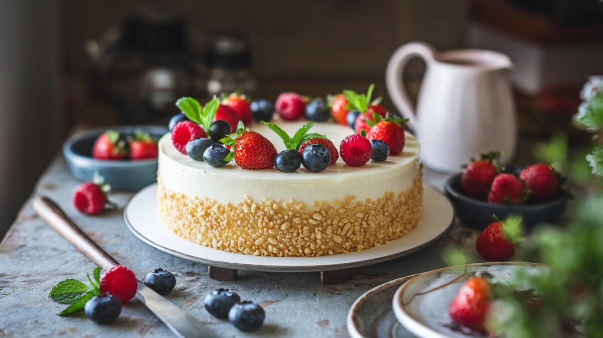 Cette recette simplifiée de gâteau au yaourt sans œufs impressionnera vos invités à coup sûr