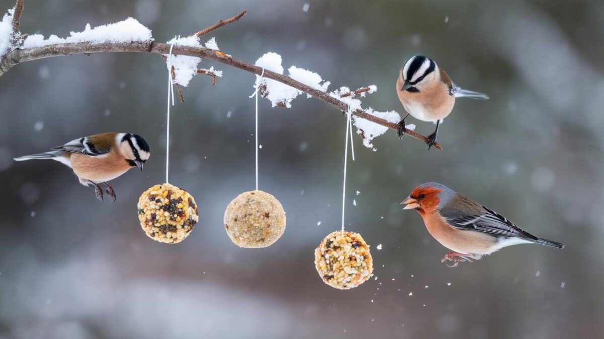 Comment créer des boules de graisse économiques pour nourrir les oiseaux cet hiver