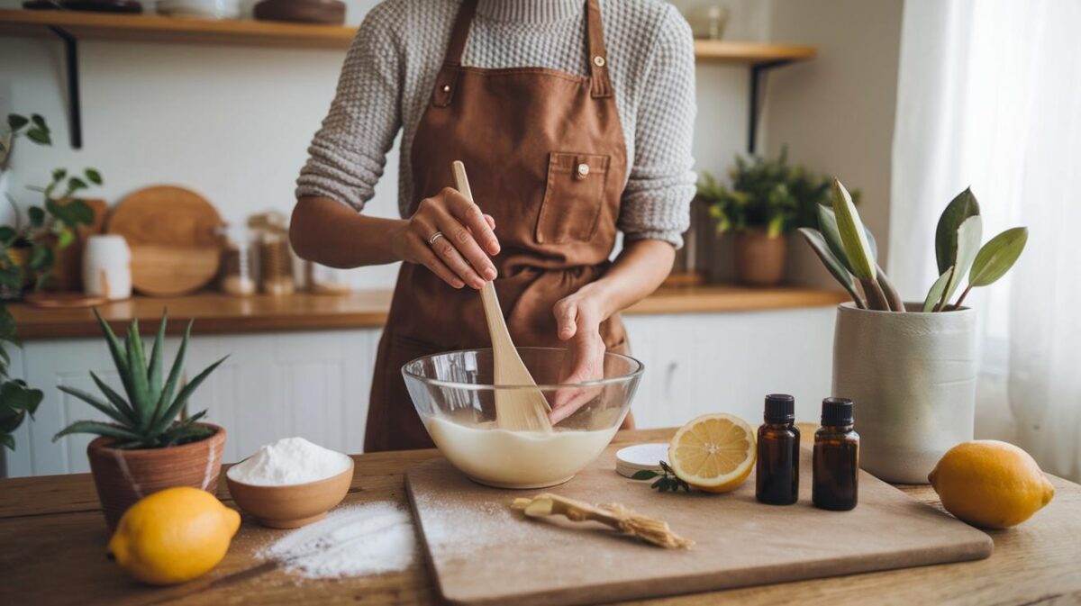 Comment créer facilement votre crème à récurer économique et naturelle pour la maison