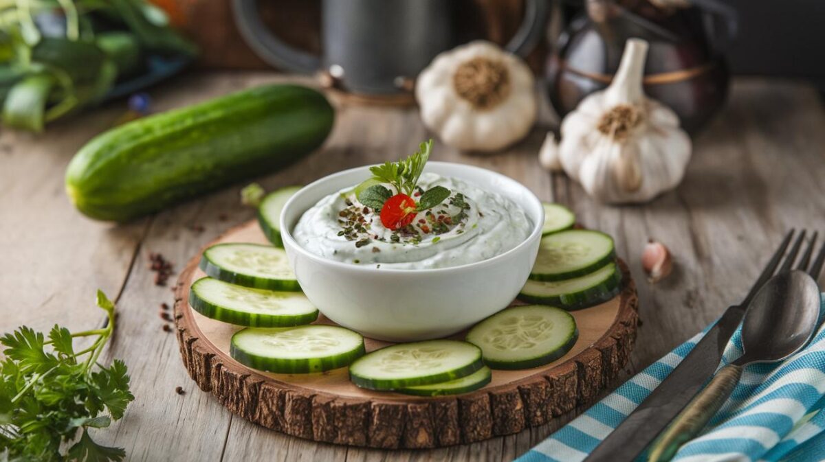 Comment faire une recette facile de tzatziki végétalien