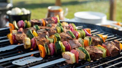 Comment garder vos brochettes stables sur le barbecue et assurer une cuisson parfaite à chaque fois