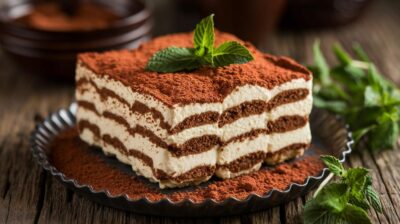 Comment préparer une recette facile de tiramisu végétalien