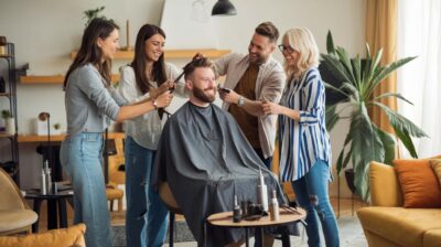 Comment vos amis peuvent vous aider à économiser des centaines d'euros en coupant vos cheveux gratuitement