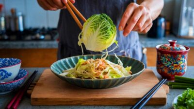 Cuisine rapide : un plat de chou chinois parfait en 10 minutes