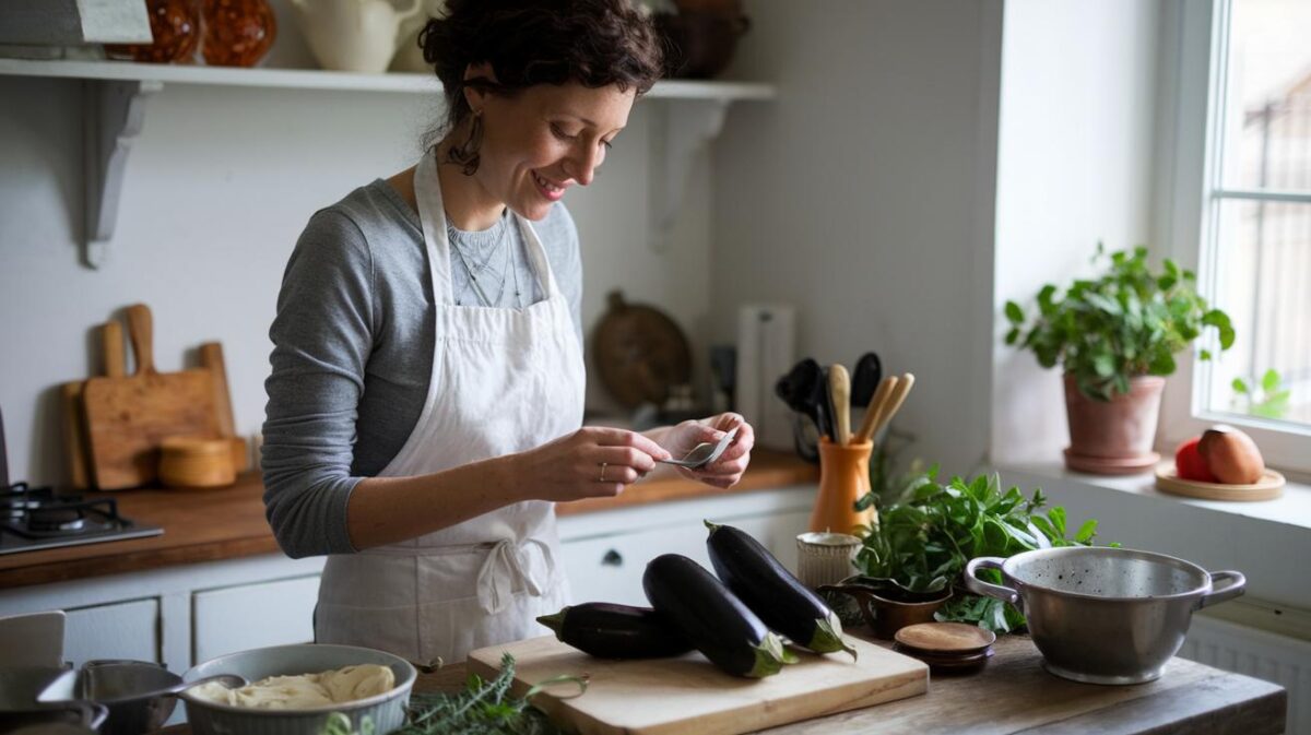 Cuisiner avec Morgane : Aubergines sauce umami maison