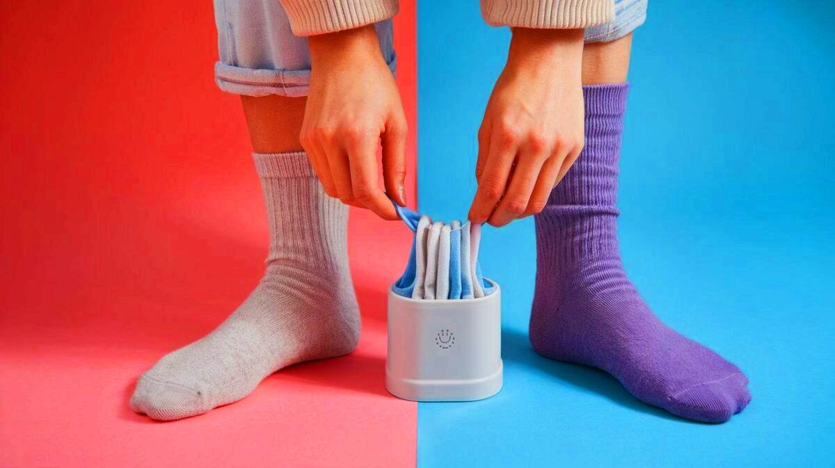 Découvrez comment ce petit accessoire peut faciliter l'étendage des chaussettes