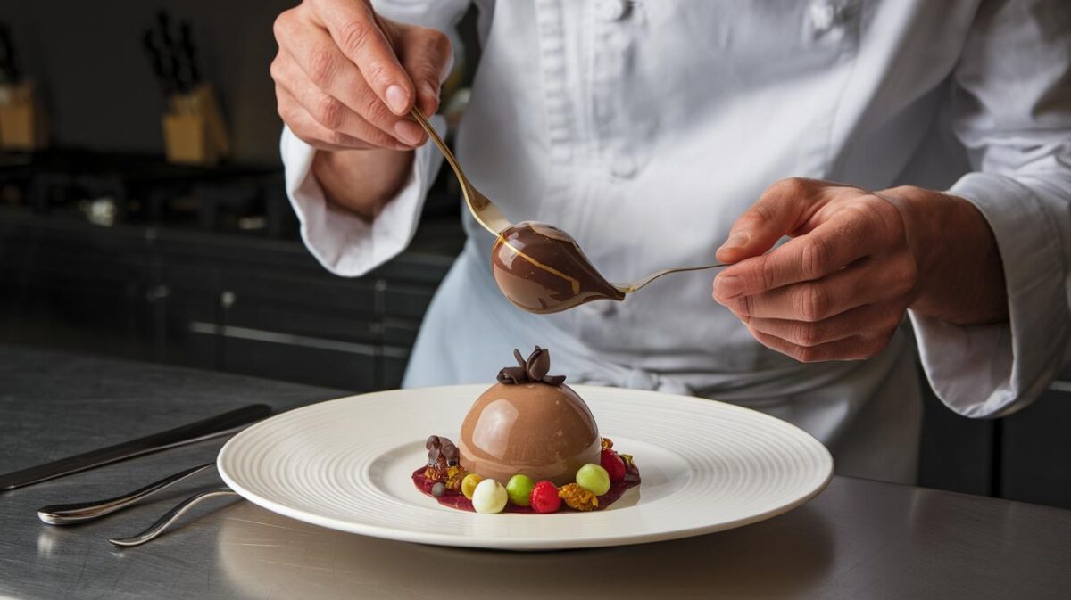 Découvrez comment Cyril Lignac réinvente la mousse au chocolat pour un dessert festif inoubliable