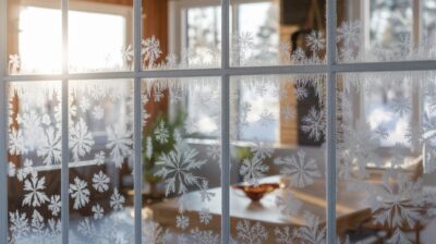 Découvrez comment garder vos vitres impeccables durant l'hiver