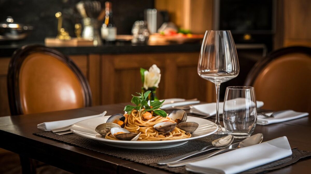 Découvrez comment préparer les spaghetti alle vongole comme un chef et surprendre vos invités avec ce plat délicieux