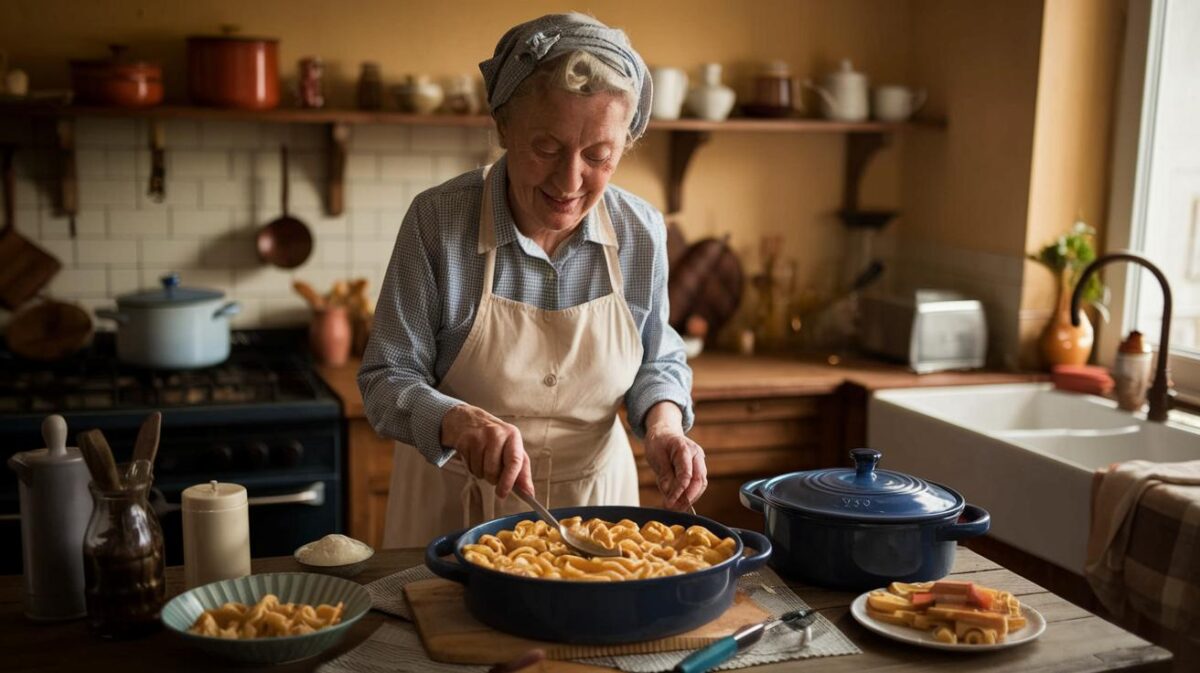 Découvrez le secret pour un gratin de macaroni parfait comme autrefois : recette de grand-mère révélée!