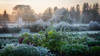 Défi jardinage : techniques pour garder un potager vivant même pendant les mois froids