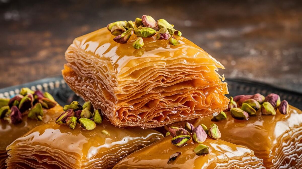 Délice oriental : baklavas végétaliens, la gourmandise sans limite