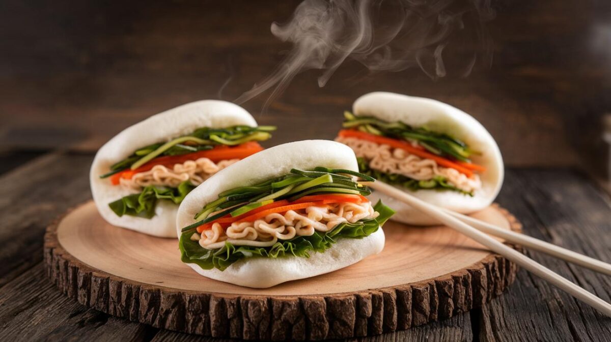 Douceurs d'Asie : bao buns végétaliens, une expérience culinaire unique