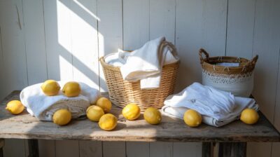 Éclaircissez naturellement votre linge avec ce fruit, oubliez les produits chimiques