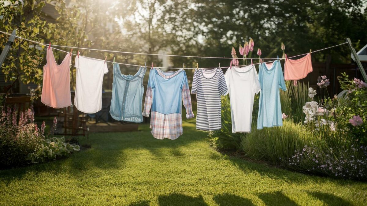 Les avantages écologiques et économiques du séchage de linge en extérieur