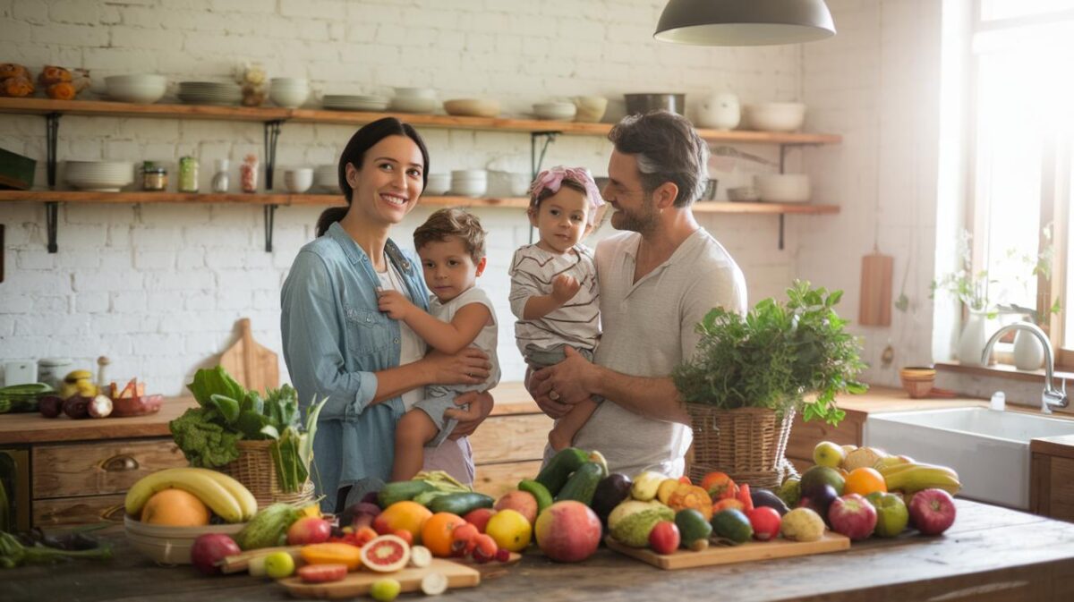 Les effets surprenants d'un régime alimentaire biologique sur la santé d'une famille