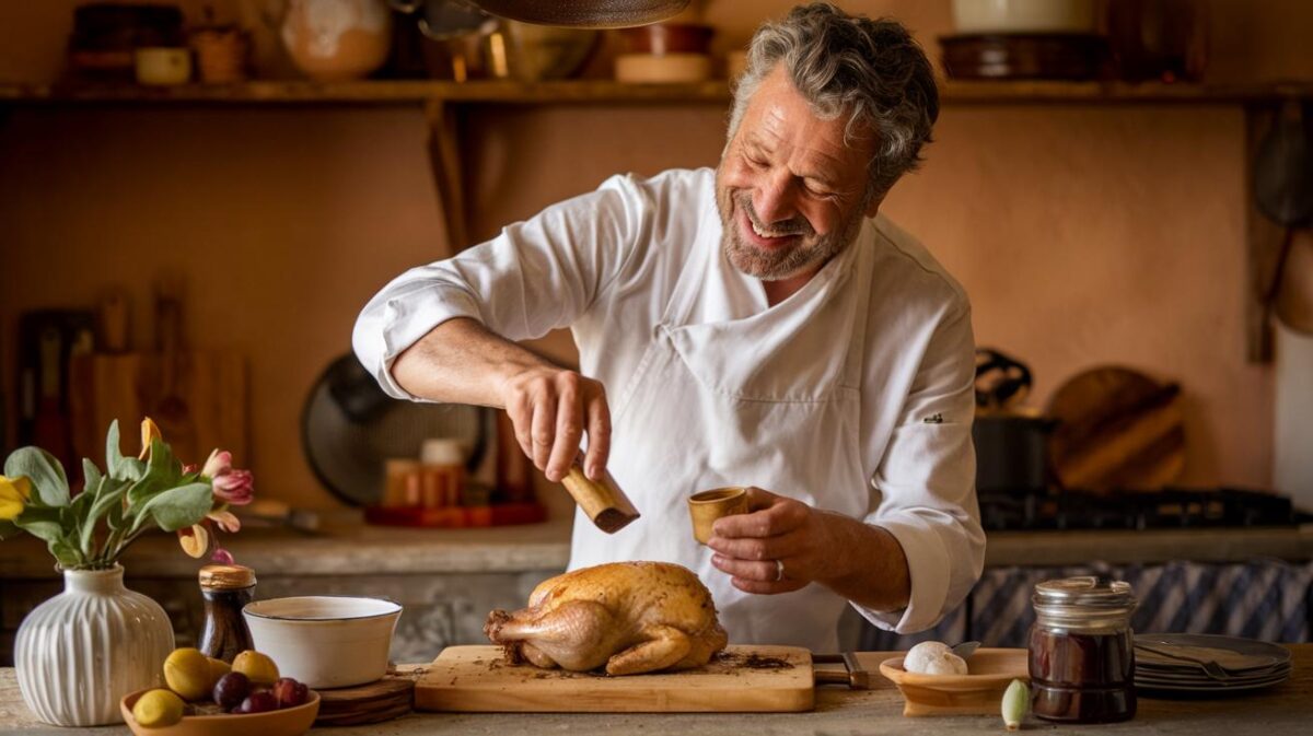 les secrets révélés pour réussir votre poulet rôti du dimanche, une recette par Cyril Lignac