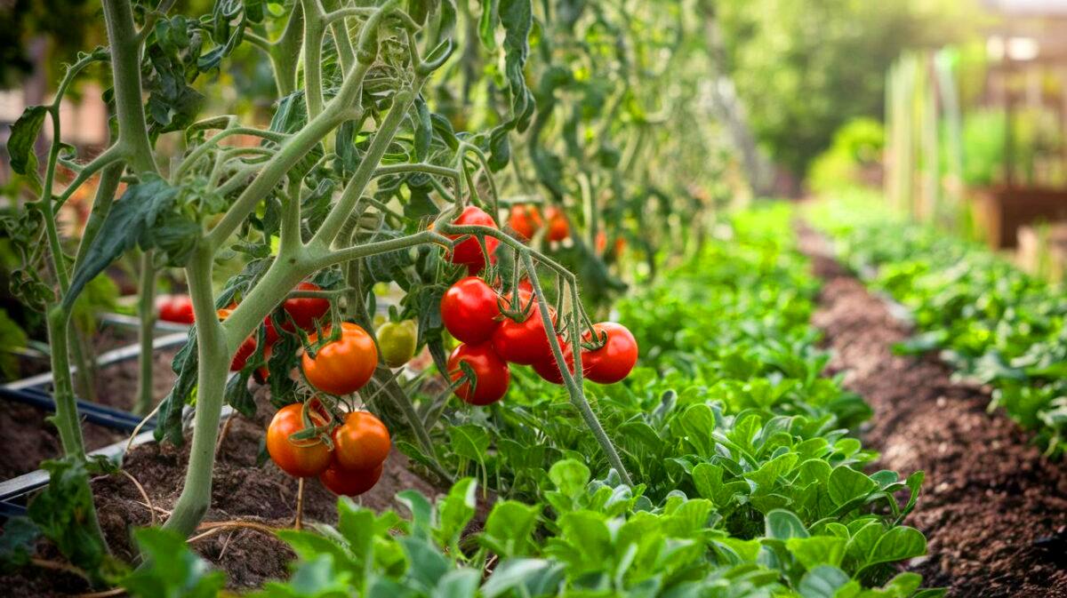 Optimisez votre jardin avec les vieux pieds de tomates : techniques et bénéfices