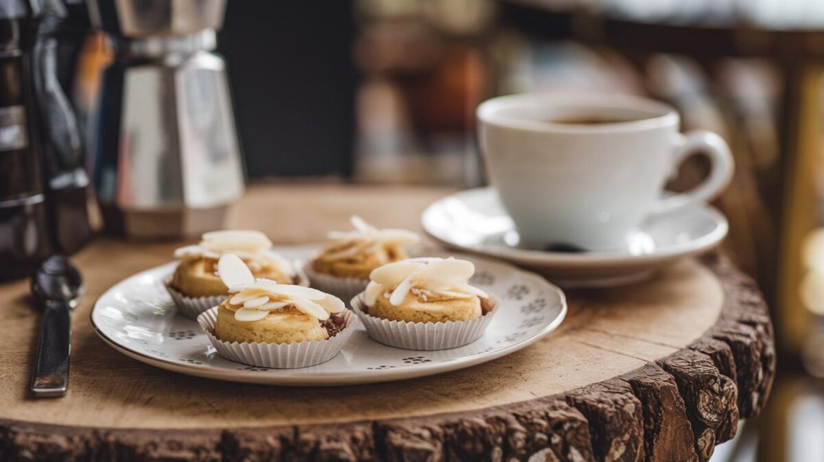 Pause café : financiers végétaliens à l'amande, douceur en petit format