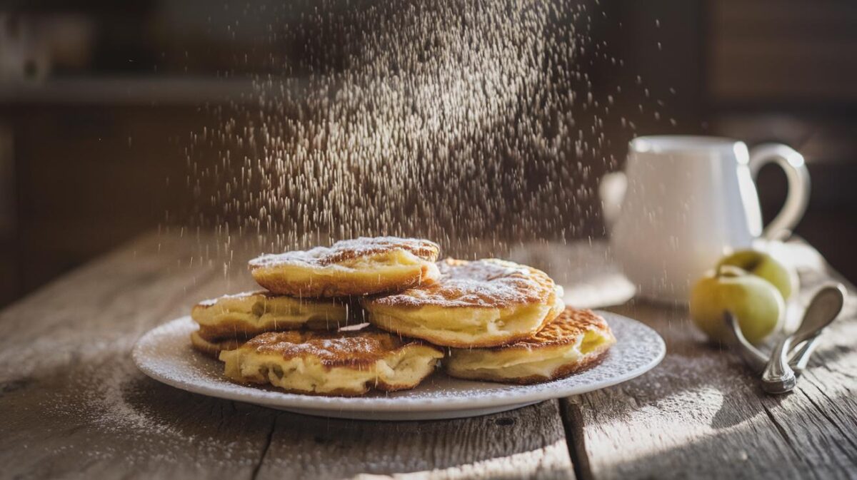 Petits plaisirs : beignets végétaliens à la pomme, retour en enfance