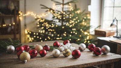 Quatre idées créatives pour personnaliser vos boules de Noël et égayer votre sapin