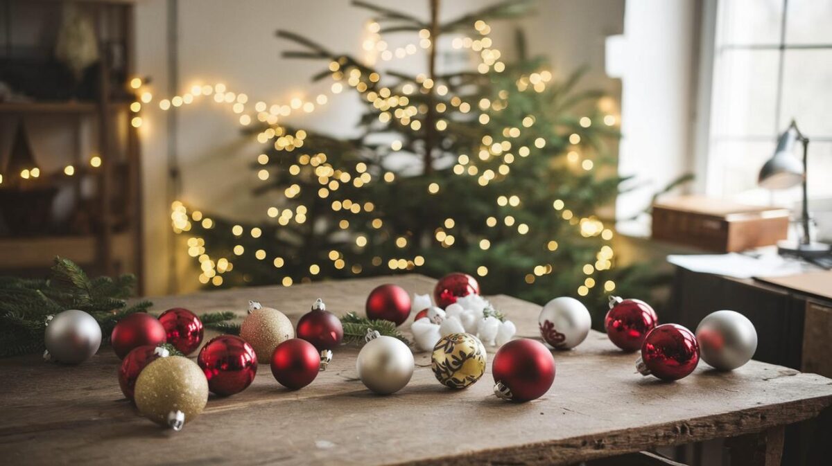 Quatre idées créatives pour personnaliser vos boules de Noël et égayer votre sapin