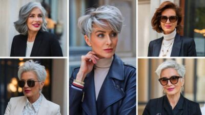 Ravivez votre style avec ces quatre coupes spéciales pour cheveux poivre et sel