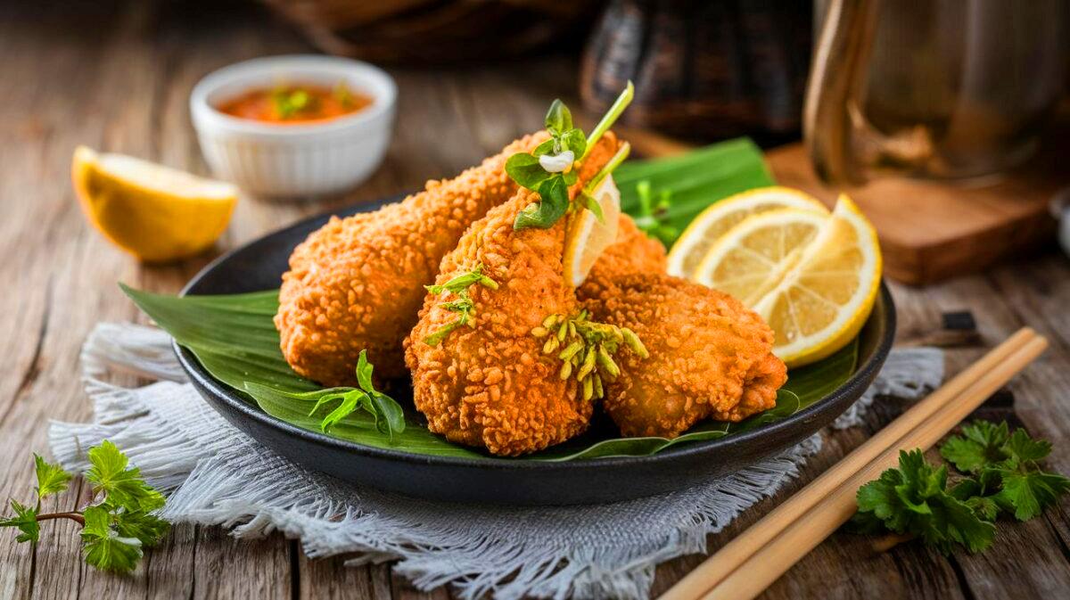 Recette de poulet frit à la citronnelle : Un délice croustillant