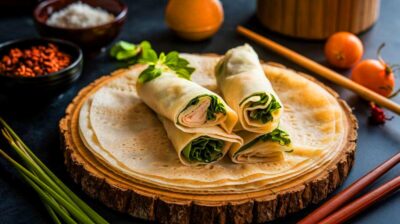 Recette détaillée des rouleaux chinois avec crêpes de riz maison