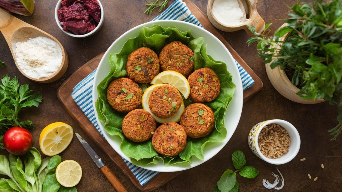 Recette facile de falafels végétaliens au four, sans friture