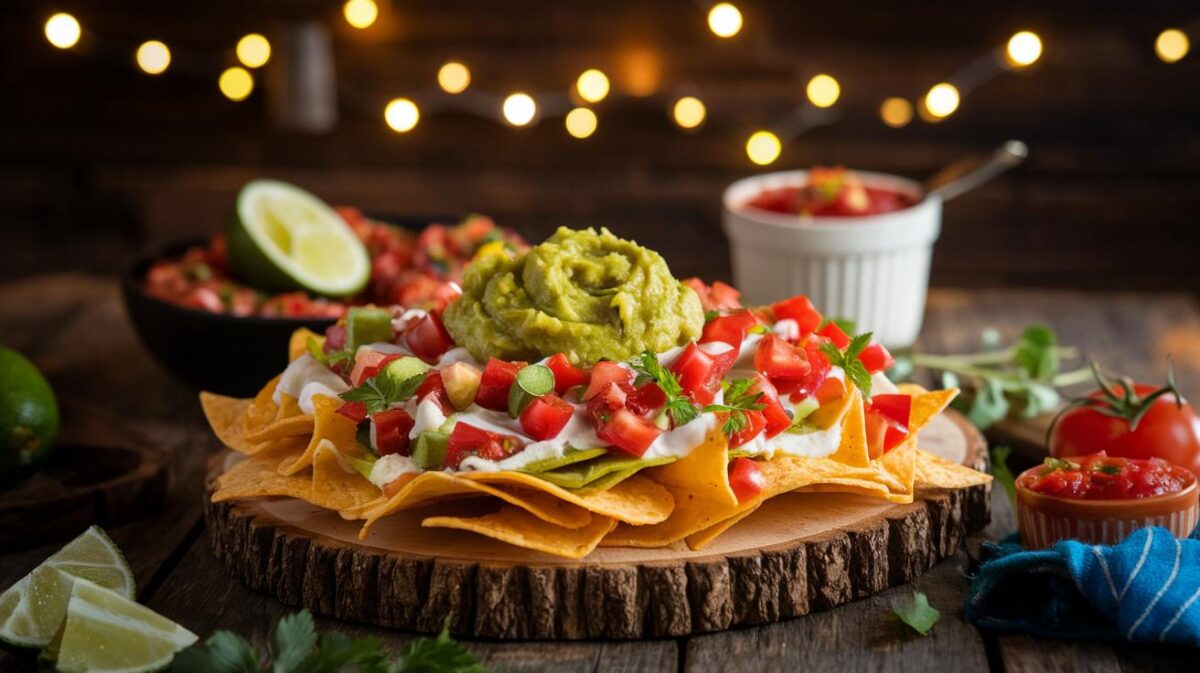 Recette facile de nachos végétaliens pour une soirée cinéma