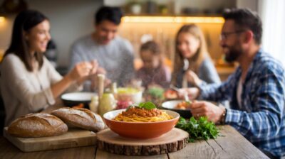 Recette facile de spaghettis bolognaise végétaliens pour toute la famille