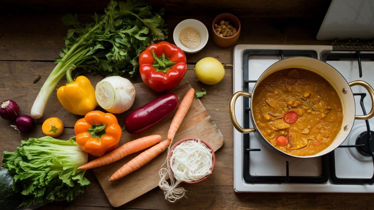 Recette facile pour débutants : comment réussir un curry végétalien en moins de 20 minutes