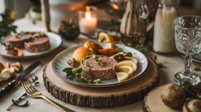 Rencontre gourmande : pâté végétalien aux champignons et noix, apéro réussi