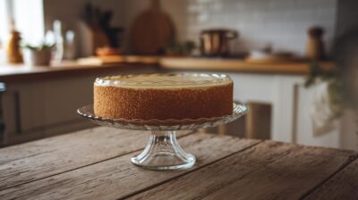 Savourez la simplicité avec ce gâteau au verre de lait, prêt en un instant