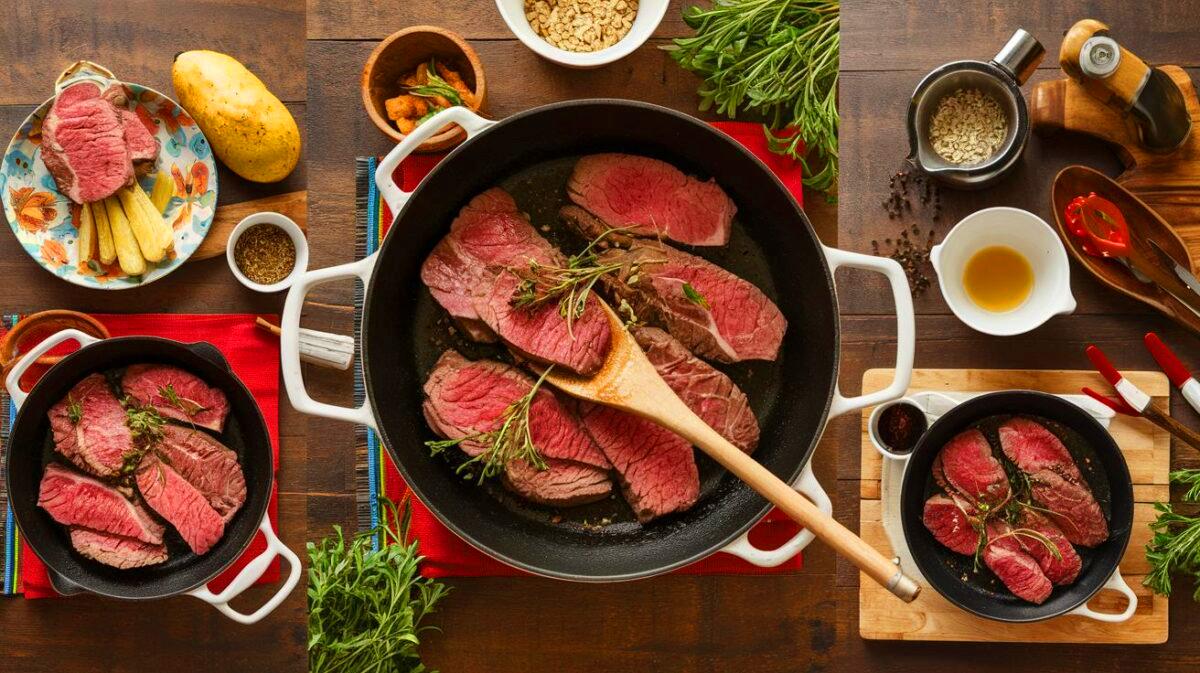 Savourez un délicieux bœuf sauté au Kaïlande, étape par étape