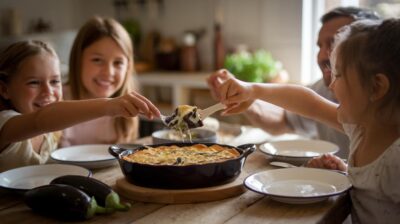 Voici comment faire adorer le gratin d’aubergine à vos enfants : secrets et astuces pour un repas parfait