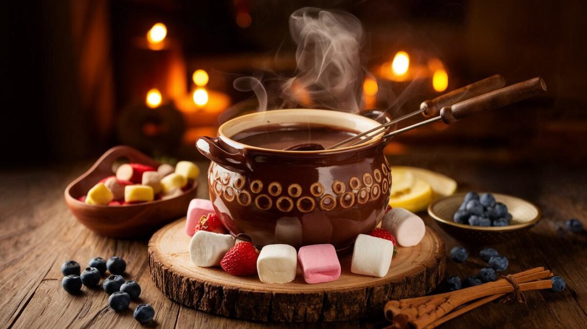 voici les secrets pour créer une fondue au chocolat épicée qui éveillera vos sens et réchauffera vos soirées