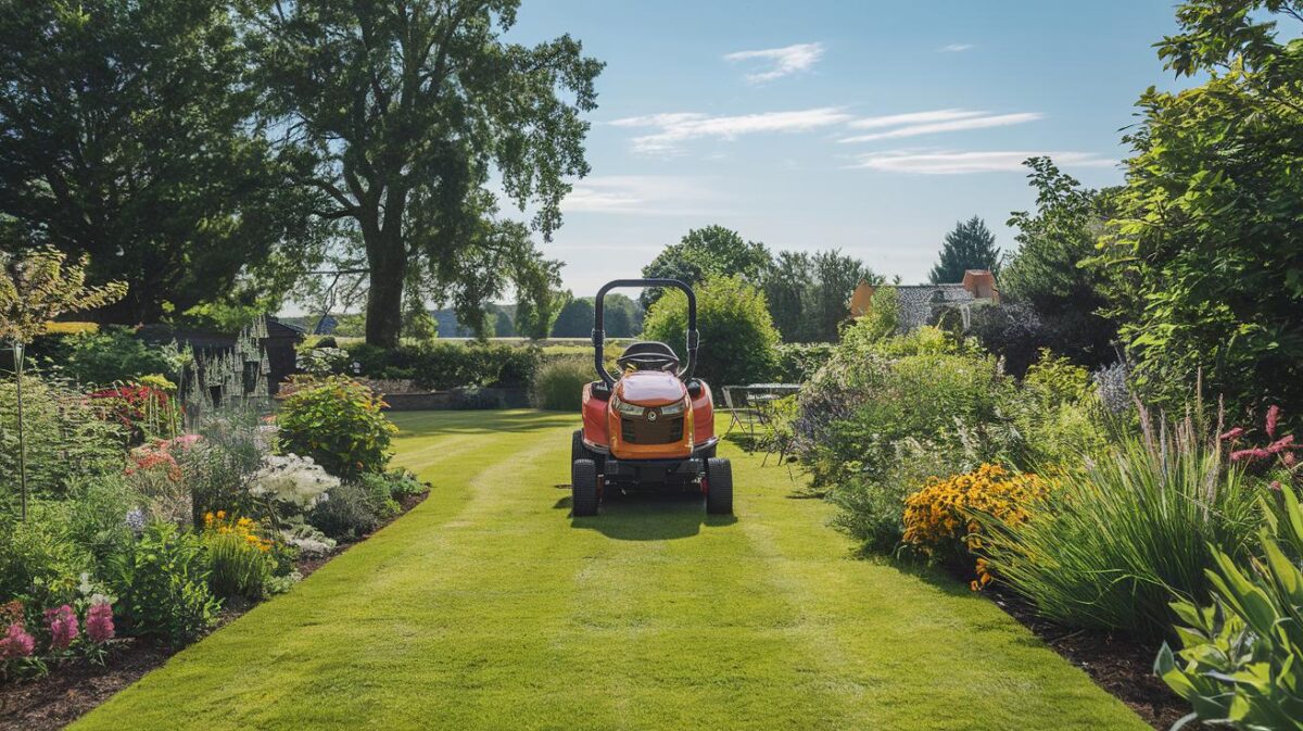 votre jardinage devient un plaisir avec ce tracteur tondeuse à prix exceptionnel