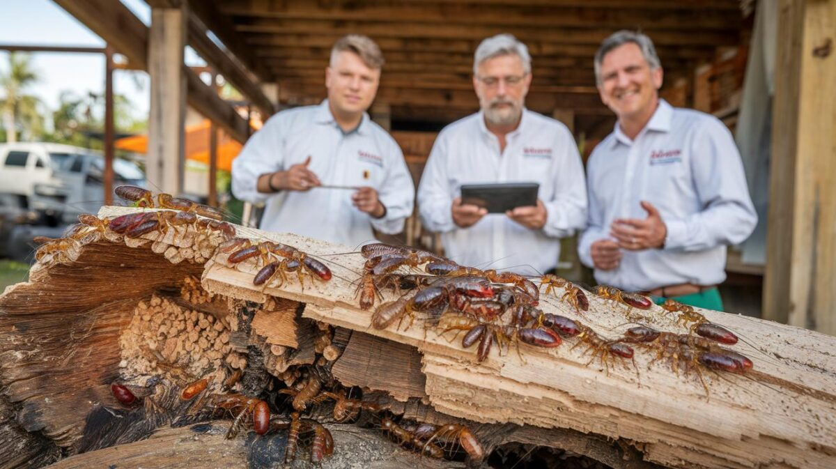 À l'assaut des termites : découvrez les signes de leur présence et les méthodes efficaces pour les éradiquer de votre foyer