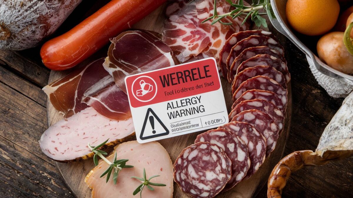 Attention amateurs de charcuterie : rappel massif de produits pour risques d'allergie à travers la France