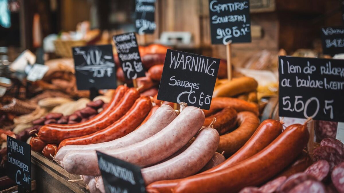 Attention gourmets : une alerte majeure sur des saucisses potentiellement dangereuses vendues en France