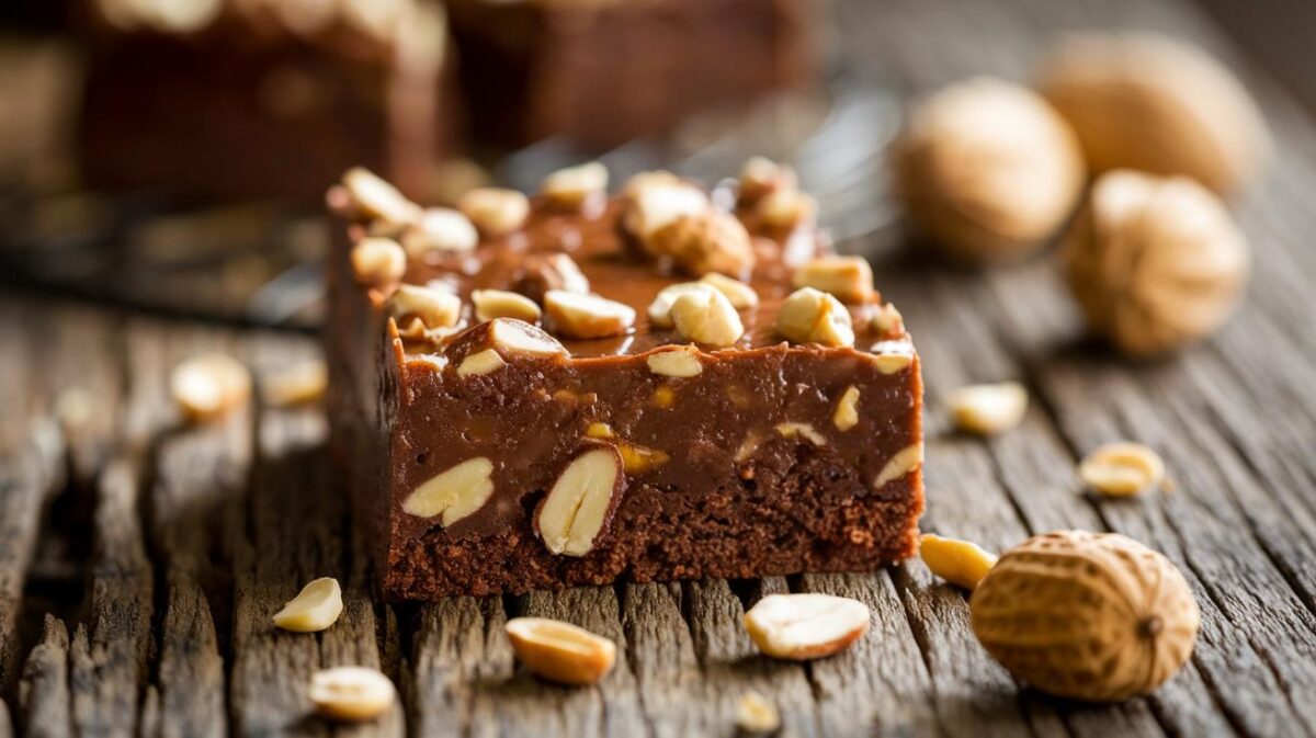 Ce brownie aux cacahuètes signé Cyril Lignac va révolutionner vos pauses gourmandes