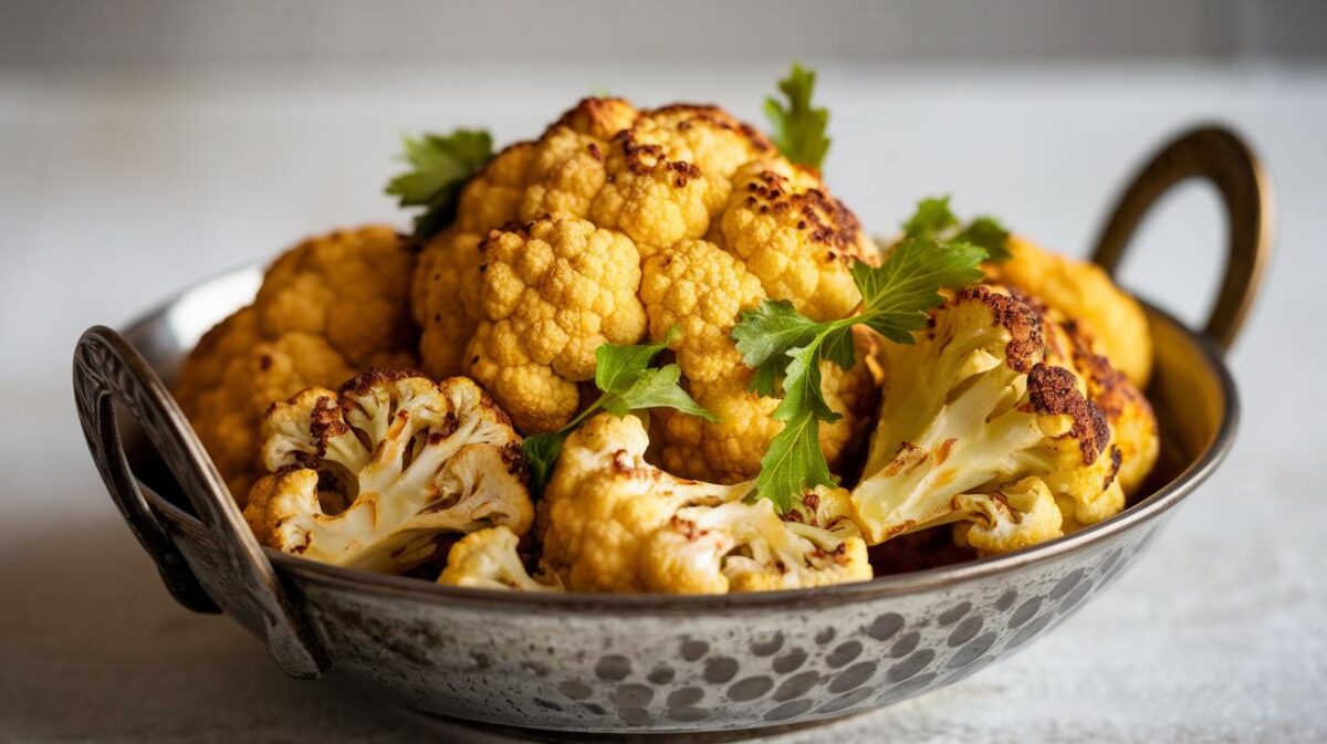 Curry de choufleur rôti de tous les records, un festin de saveurs rôties