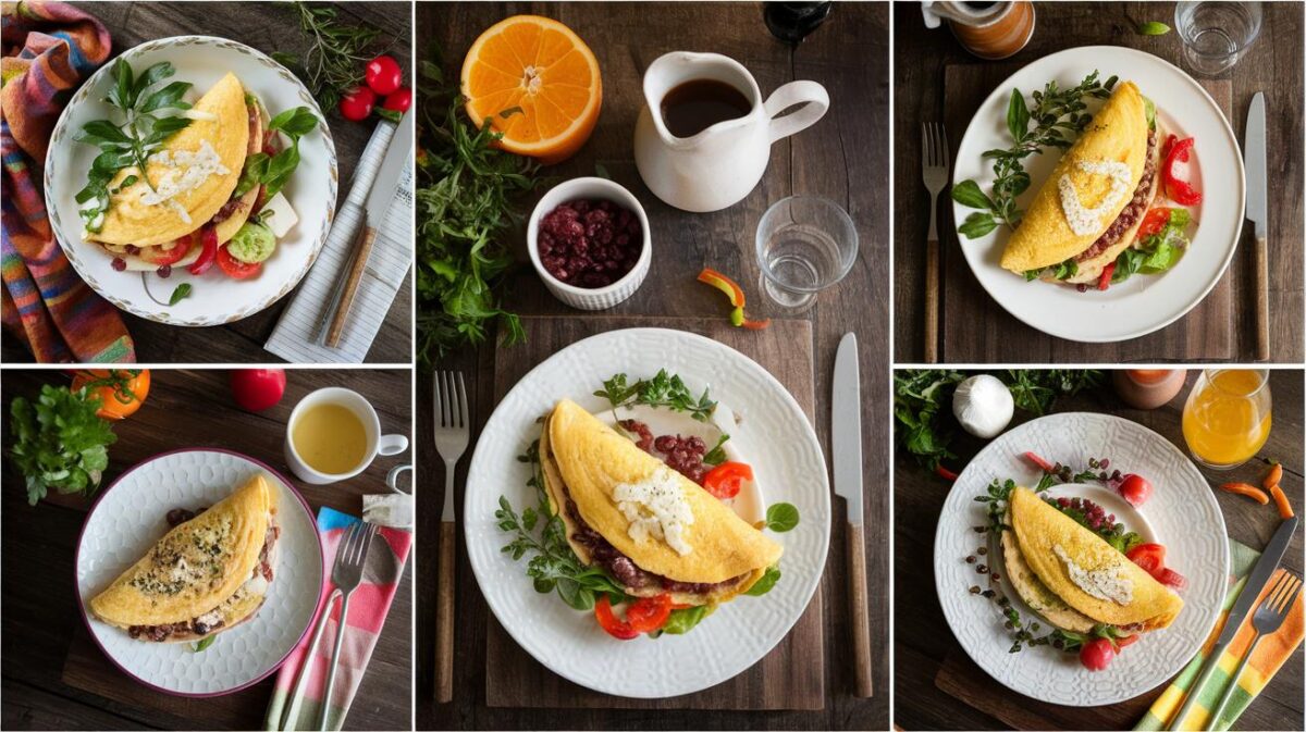 Découvrez 5 recettes d'omelettes innovantes et délicieuses pour varier les plaisirs en cuisine