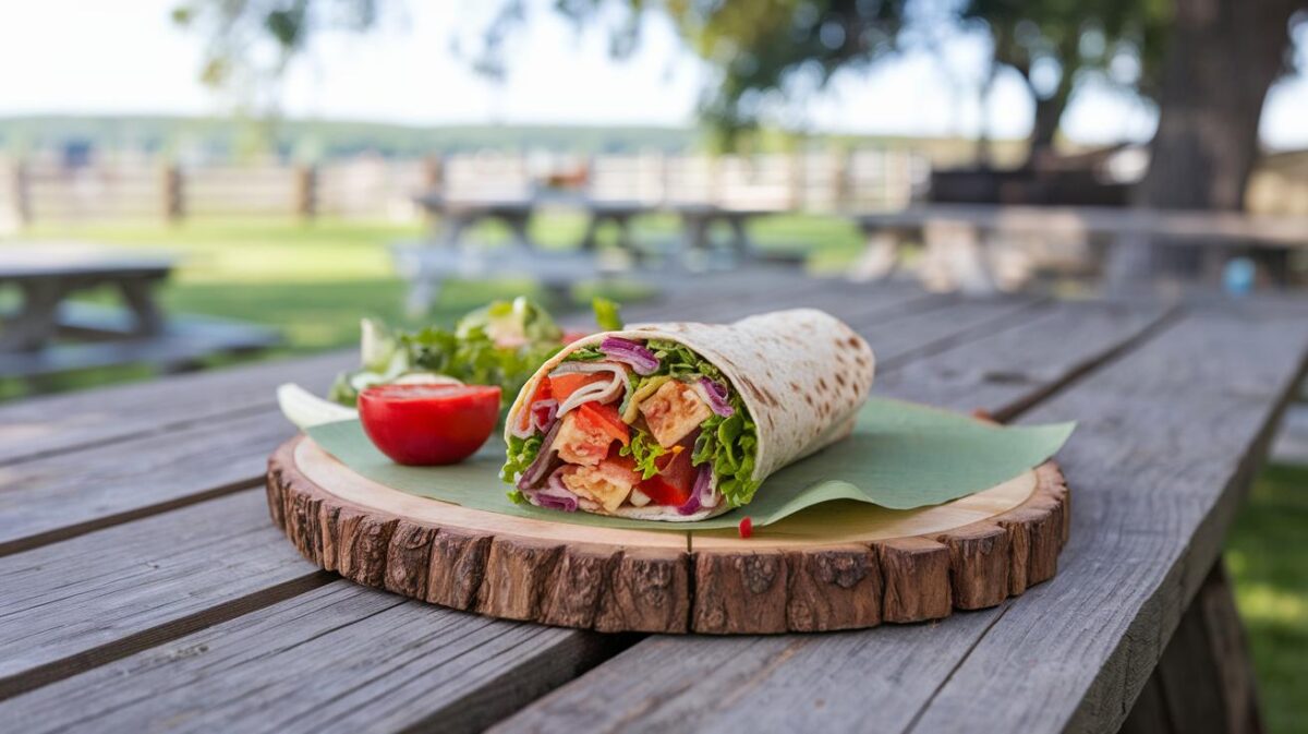 Découvrez cette recette de wrap innovante et rapide pour un pique-nique original