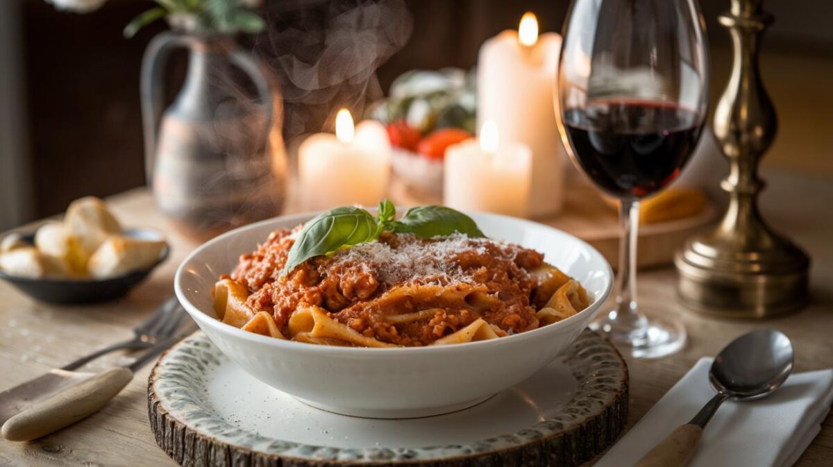 découvrez cette recette incroyable de pâtes au ragù bolognese qui transformera vos dîners en véritables festins italiens