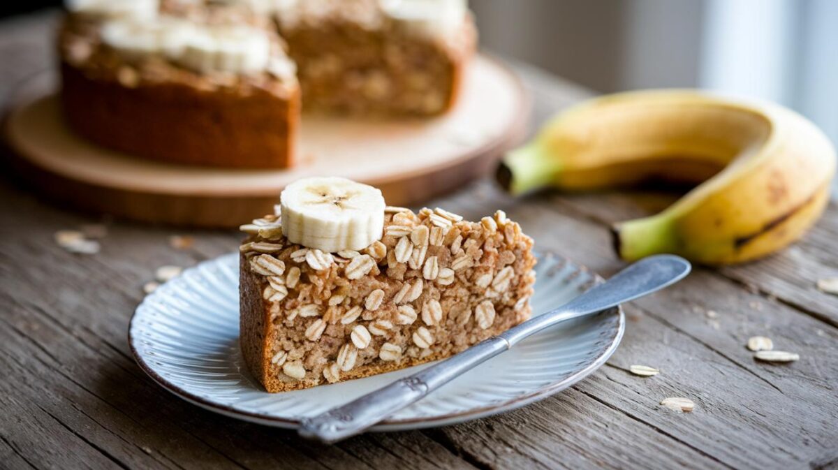 Découvrez comment ce gâteau à la banane et aux flocons d'avoine pourrait devenir votre allié minceur