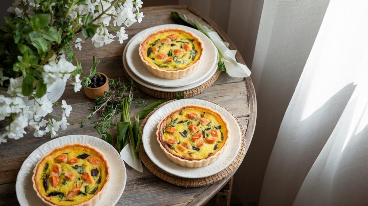 Découvrez comment ces quiches sans pâte de printemps vont illuminer vos repas ensoleillés